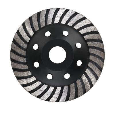 China Hot Sale Aluminum Diamond Turbo Cup Wheel Grinding Wheel for Granite Stone Cutting for sale