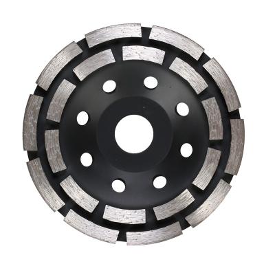 China Diamond 115mm Diamond Cup Grinding Wheel For Concrete Marble Stone Cutting for sale