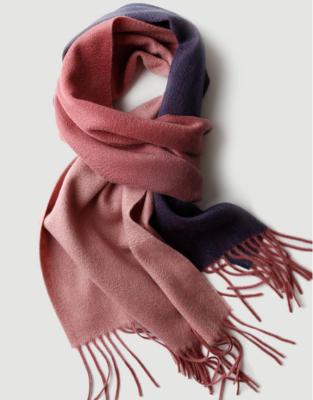 China European American Amazon Fashion Hot Women's Gradient Printing Cashmere Scarf Shawl for sale