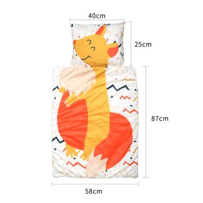 China Antibacterial Ultra Soft Fluffy Fleece Custom Design 1.5 Adiathermal Power Crystal Velvet Suit Rectangle Zip Sleeping Bag For Kids Baby for sale