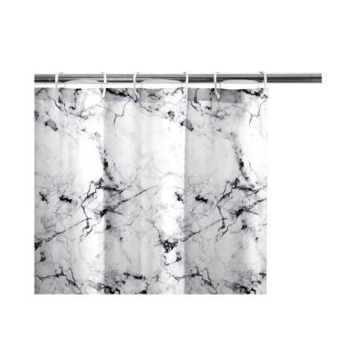 China Modern Marble Printing Shower Curtain Custom Bathroom Sets With for sale