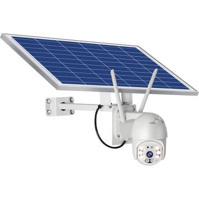 China Solar NIGHT VISION 4G WIFI Battery Powered Video Surveillance Wifi Outdoor IP Camera With Pir for sale