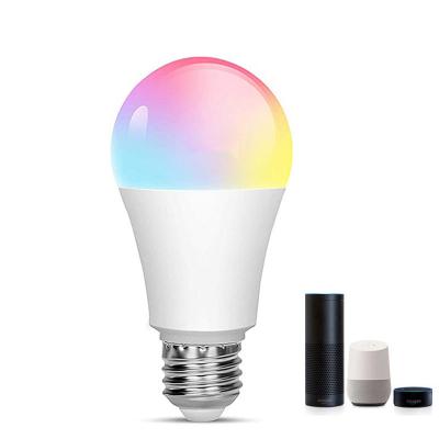 China Smart Home RGBCW 7/9/11/15W LED Bulb Tuya WIFI APP Residential Control Amazon Alexa Voice Control Smart Lights for sale