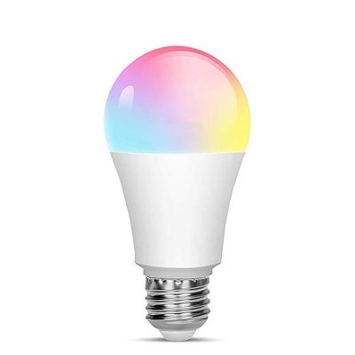 China Alexa Wifi App Residential RGBCW 15W Led Smart Bulb Lights For Home Decorate Voice Control for sale