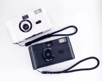 China PROFESSIONAL PREMIUM Colored Reloadable White Non Disposable Reusable 35mm Film Cameras With Flash Retro Kodak M35 Custom Vintage About Usable for sale