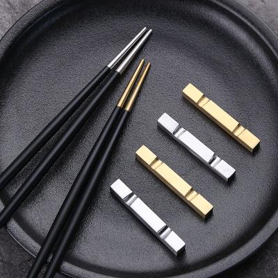 China Viable High Quality Stainless Steel Chopsticks Reusable Metal Chopsticks for sale