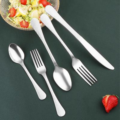 China 16/20 PCS Viable Wholesale Besteck Customize For Patteren To Handle Flatware Colored Gold Cutlery Part for sale