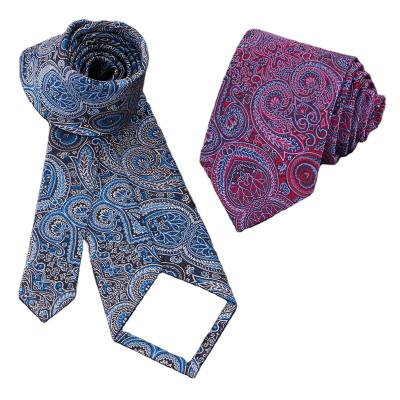 China 100% Handmade Manxiang Shengzhou Natural Woven Jacquard Handsome Mens Ties Silk for sale