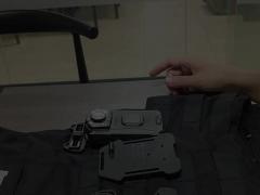 Duniot body worn cameras klick fast magnetic mounting