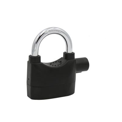 China Door Lock ZH013 Easy Installation Durable OEM Alarm Aluminum Alloy Rustproof Padlock Dropshipping for sale