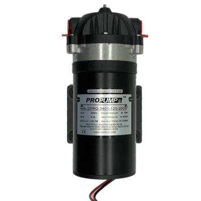 China Family Homes 24v Portable Water Purifier Propeller Diaphragm Pressure Motor 2.8lpm RO Booster Pump for sale