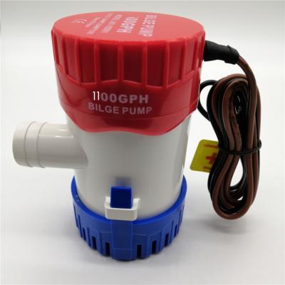 China Yacht 12V 24V 1100GPH DC Powered Marine Boat Yacht Bilge Pump for sale