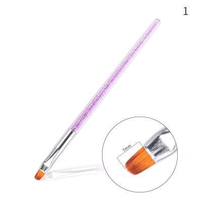 China Beauty Care Make Tools Gel Polish Nail Art Design Pen Painting Tools with Nail Builder Extension Gel Brush for sale