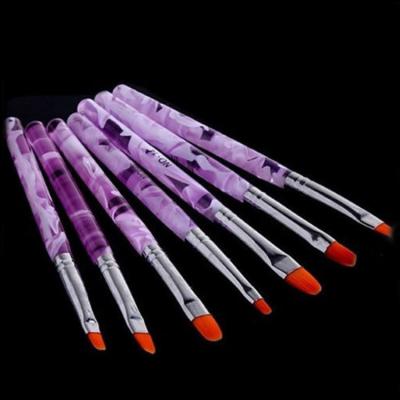 China Wave rod phototherapy brush NAIL nail brush 7 sets set French phototherapy manufacturers wholesale for sale