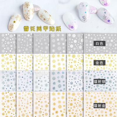 China Easy Apply High Quality Professional Nail Art Snow Accessories Manicure Decorations for sale