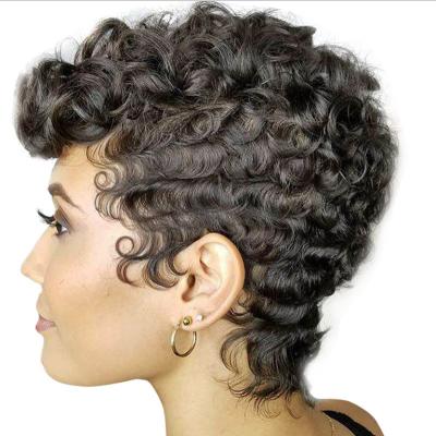 China Synthetic Curly Hair Wigs Synthetic Curly Wig With Bangs Fluffy Wavy Black Hair for sale