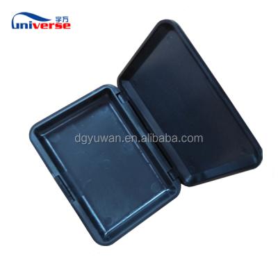 China Black Square Recyclable Empty Compact Powder Crate OEM for sale