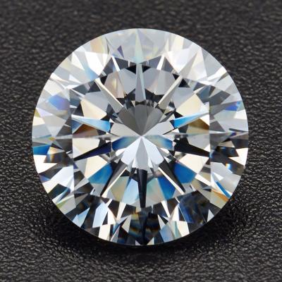 China White Star Moissanite Stone Round Shape Machine Cut Loose Moissanite For Diamond for sale