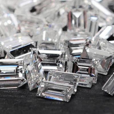 China Shiny Star Wand Cut 2x4mm VVS1 Moissanite Loose Stone For Jewelry for sale