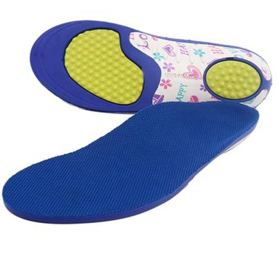 China 2020 New Design Flat Foot EVA Insole Child Orthotic Insole Arch Support Pain Relief Shoe Insoles For Kids for sale