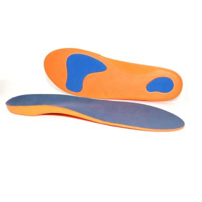 China New Skin Friendly Eva Shock Absorption Sports Insole Arch Support Running Shoe Insole for sale