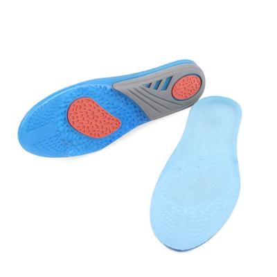 China Breathable Support Orthotic Sports Velvet+TPE Honeycomb Silicone GEL Insoles Arch Insole for sale