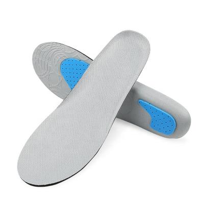 China Orthopedic Shock Absorption Eva Material Insole Foot Orthotic Breathable Absorbed Shock Insoles for sale