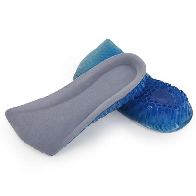 China Comfortable Shock Absorption Honeycomb Waist Increase EVA Insole Breathable Insole for sale