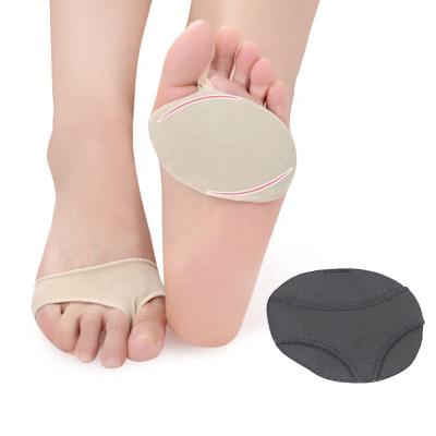 China Reusable foot pain foot shoe insole anterior toe cushion silicone gel pad metatarsal ball for sale