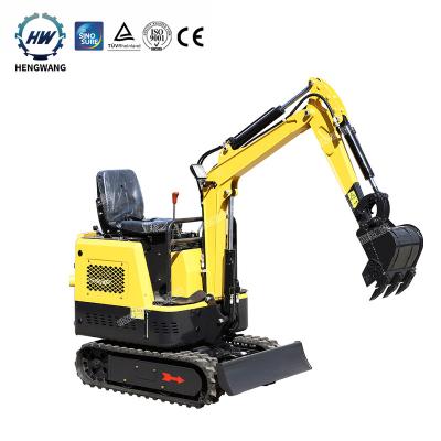 China Construction Digging Hengwang HW-15 Small Crawler Excavator Micro Excavator Mini Digger Excavator for sale