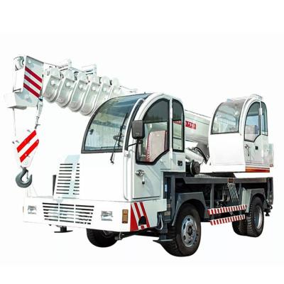 China CRANE TRUCK Shandong 8 tons single crane truck price for sale for sale