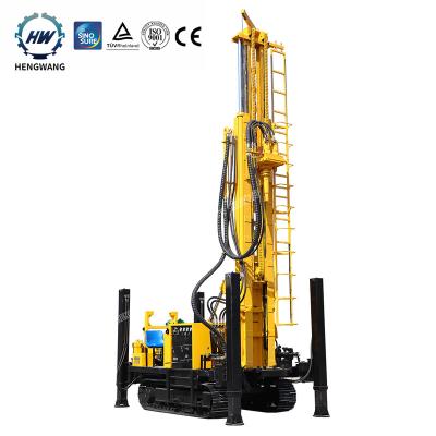 China Chinese supplier Hengwang HQZ-260L crawler type of building material stores water well drilling machinery equipment for sale for sale