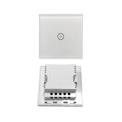 China 86 Panels Smart Home Switch Panel Light Remote Control Shell WIFI Touch Switch for sale