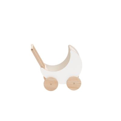 China Ride On The Toy Children's Moon Carriage Wooden Toy Car Picture Car for sale