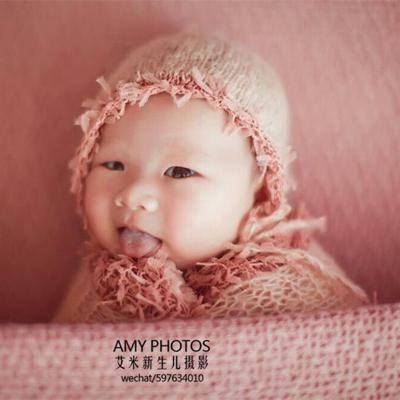 China Washable stretch mohair wrap for newborn props, baby blanket photography props for sale