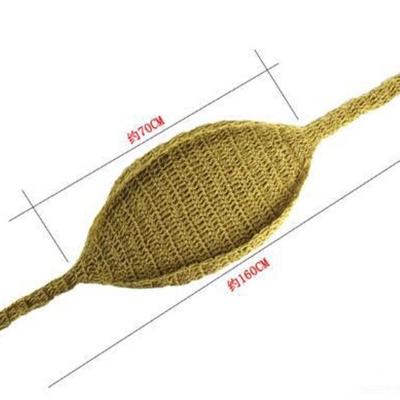 China Lightweight Newborn Baby Hutch Photography Props Outdoor Cotton Hand Hook Net Pocket Hammock for sale