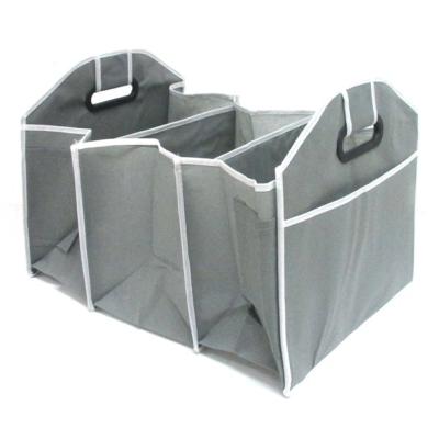 China Foldable.Sturdy.Slide Heavy Duty Foldable.Sturdy.Slide Trunk Organizer Car Auto Truck Storage Bin Bag Trunk Organizer Cart for sale