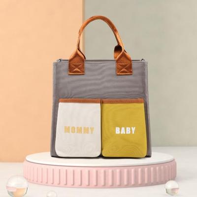 China 2021 OEM&ODM Multifunctional Diaper Bag Water Resistant Tote Bag Mommy Bag Hot Sale Big Sale for sale