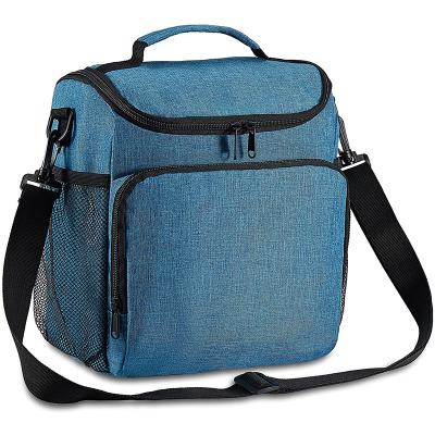 China Insulated Insulated Lunch Box for Women, Reusable Insulated Lunch Cooler Bags for Women with Adjustable Strap, Large Thermal Lunch Tote Bag for sale