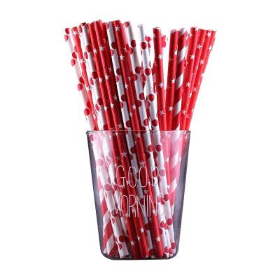 China Recycled Popular Biodegradable Colorful Drinking Paper Straw Paper Drinking Straws Materials for sale