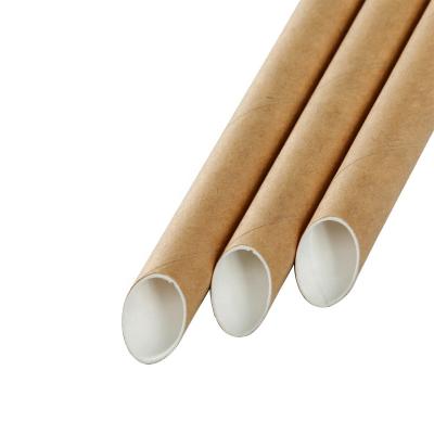 China Hot Sale Disposable Cutting Edge Straw Manufacturing Bubble Tea For Paper Drinks Shop for sale