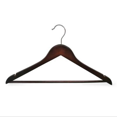 China Cherry Wood Hangers For Suits Fashion Brands CLASSIC Hanger for sale