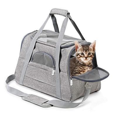 China Durable Comfortable Pet Travel Carrier Dog Backpack Safety Durable Breathable Windproof Colorful Pet Carrier Bag for sale