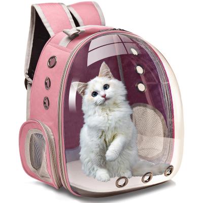 China Viable Breathable Outdoor Dog Carriers Small Cat Backpack Foldable Carrier Pet Bag for sale