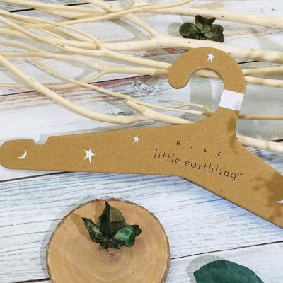 China FSC Wholesale Available Recycled Paper Cardboard Hanger Custom Printed Logo Cardboard Hangers Cardboard Hanger for sale