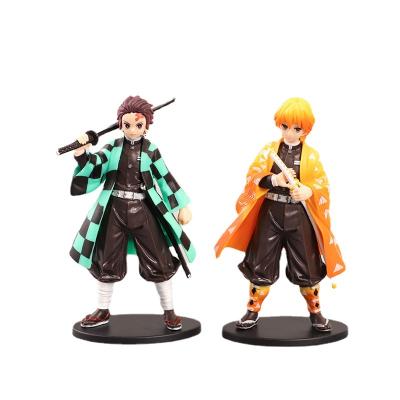 China Promotion Christmas gift anime size Japanese big size Japanese toy figure one piece demon slayer toy figure PVC action figure for sale