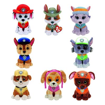 China Promotion Christmas Gift Ty Dog Plush Toys Rocket Chase Rubber Stuffed Toys Paw Patrol for sale