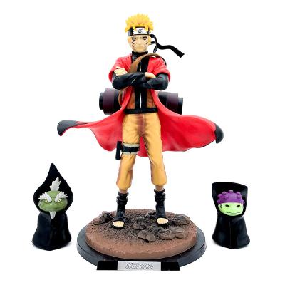 China Cartoon Toy Amazon Hot Sale Japanese Narut Anime Figure Uzumaki Character PVC Action Number Toys For Collection Gifts for sale