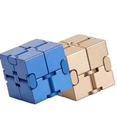 China Wholesale Cheap Promotion Christmas Gift Kids Stress And Worry Relief Infinity Mini Cube for sale