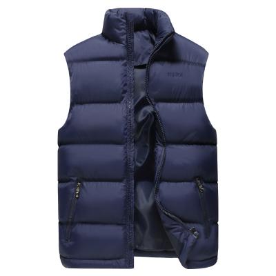 China Wholesale Customized Anti-wrinkle size and color Down Jacket Waterproof Men's No Sleeve Warm Vest Down Jacket for sale